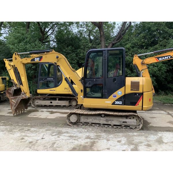 Compact Caterpillar 306D Mini Crawler Excavator Original Japan Second Hand