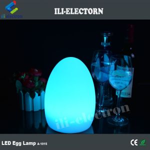 plastic egg lamp /illuminated table lamp /led lighted egg lamp