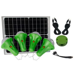 Wholesale 6-35 Hours 4pcs*3W Portable Solar Bulbs For Power Shortage Areas from china suppliers