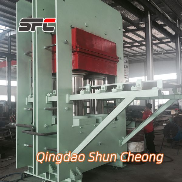 Customizable Size Frame-Plate Vulcanizing Machine with PLC Control System and 0-100MPa Pressure Range