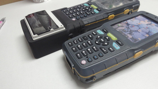 3.5inch TFT, GPRS, EDGE / WCDMA Sunlight Visible Rugged Portable Data Collection