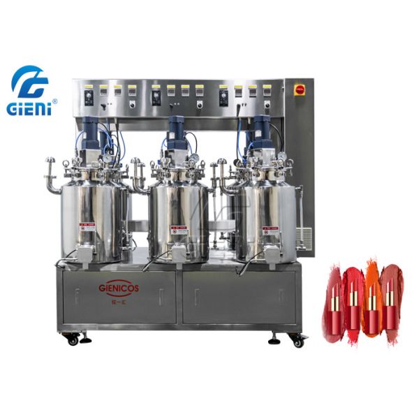 Quality Adjustable Temperature Lipstick Melting Tank with Six Units , Double Jacket / Seperate Control for sale