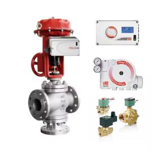 New And Original Flowserve Logix 520MD Pneumatic Control Valve With China Valve