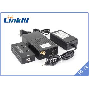 China 1.5km Police Mini Spy Video Transmitter COFDM Low Delay H.264 High Security AES256 Encryption on sale