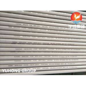 Tubos de Acero Inoxidable Sin Costura ASTM A312 TP304L TP316L Annealed Pickling
