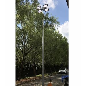 Wholesale 8m Pneumatic Telescopic Mast Light Tower for Fire Tender Illumination-4x200W LED flood lights from china suppliers