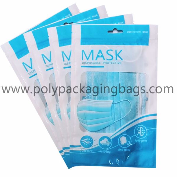 Dustproof Medical Clear PE Zip Lock Packaging Bags
