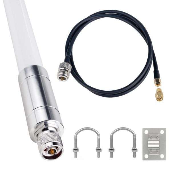 12Dbi 8dbi 5.8dbi Helium Hotspot Miner Outdoor Fiberglass Lora Antenna Kits