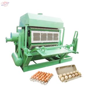 7.5kw 2500pcs/H Paper Egg Tray Making Machine