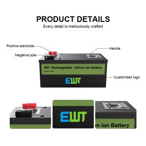 Phosphate 48V 20Ah Lithium Titanate Battery Pack Wide Temperature