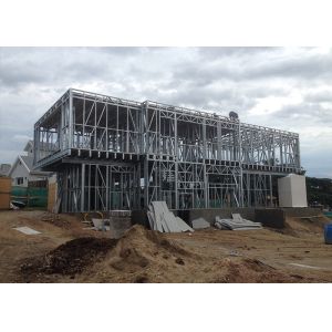 Green Modular Homes/Steel Prefabricated Villa Construction With Insulation