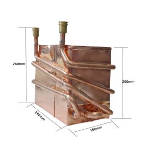 High Efficiency Copper Heat Exchanger Gas Water Heater