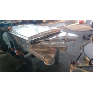 Wholesale Good Quality 1-5 layers Coffee linear vibrating screen machine grading sieve for coffee bean from china suppliers