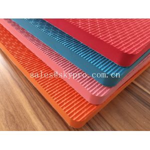 Eco-friendly Colored Printing EVA Foam Shoe Sole Material Sheet Rubber Slipper