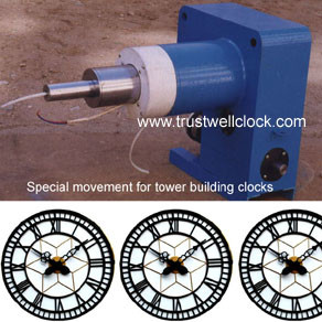 Wholesale Movement/mechanism for outdoor building clocks up to 2m 2.5m 3m diameters with two or three hands from china suppliers