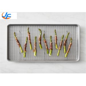 RK Bakeware China Aluminium Baking Tray With Cooling Wire