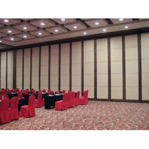 Melamine Movable Conference Room Partition Walls 85mm Thickness