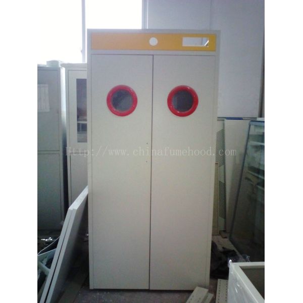 Quality Practical Ventilated Gas Cylinder Cabinet Rustproof With Alarm System for sale