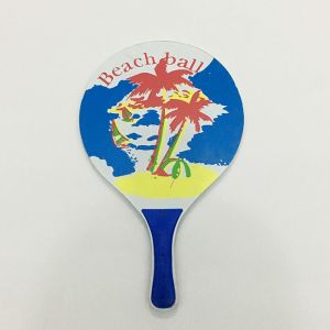 Plastic Handle Wooden Rackets Beach Customized Polyester Tennis Padel Racket