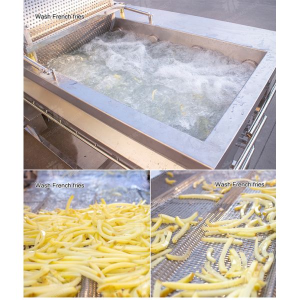 380V Eddy current water cleaning and draining machine stainless steel cleaning machine ginger washing machine