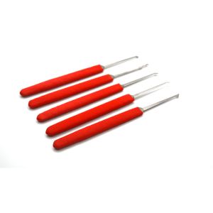 High Quality Locksmith Tools for Locksmith Lockpicking Set with Red Silicone