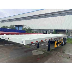 CIMC Best Quality 3-4 Axles 60t New lowbed Low Bed Semi Trailer 3 Axles 80t