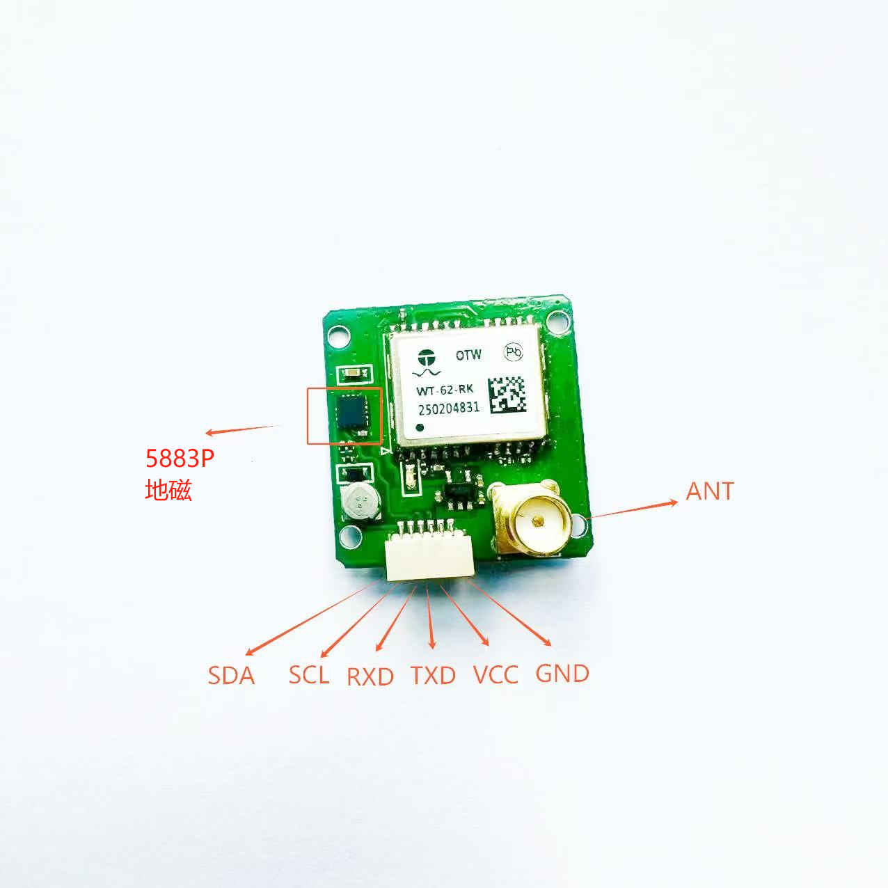 Wholesale RTK module integrated with geomagnetic integrated board card from china suppliers