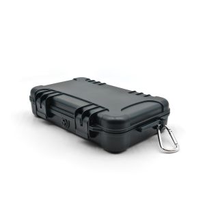 Black / Custom Plastic Cigar Case with Rectangular Shape No Insulation