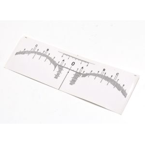 Microblading Measuring Tools High Quality Disposable Eyebrow Ruler Sticker