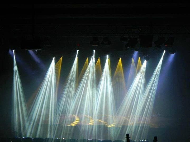 Intelligent Control LED Beam Lights 200W 5R Variable Effect For Wedding Decoration