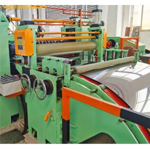 Light Gauge Cut To Length Line Coil Metal Sheet Straightening Machine 1500mm