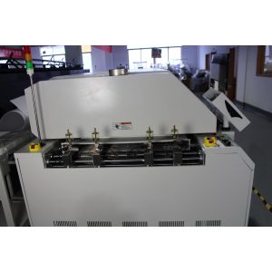 Hot Air Lead Free SMD Soldering Machine 10 Zone Reflow Oven For 01005 0201 BGA