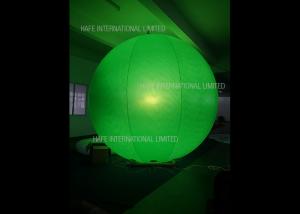 Wholesale Advertising Air Lock Helium Balloon Lights , RGB LED Illumination Light Up Helium Balloons from china suppliers