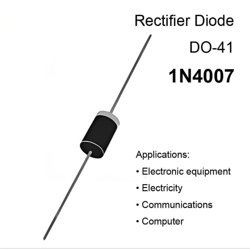 Wholesale 1N4007 DO-41 Rectifier Diode 1000V 1A Rectifier Diode Manufacturer from china suppliers