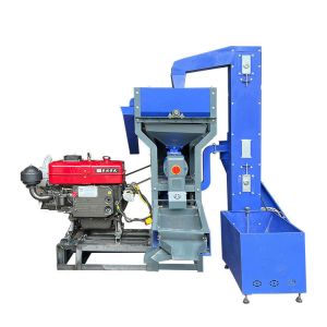 Multi-functional diesel-powered rice milling machine produced by Backbone