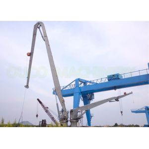 Custom Design Ship Crane Marine Pedestal Crane 1T 30M Electro - Hydraulic