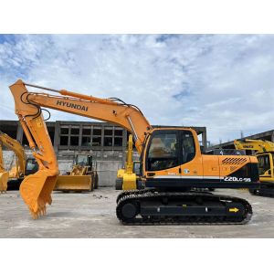 China Korea Hyundai R220LC 9S Excavator Excellent Performane Weight 22ton on sale