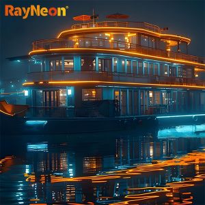 IP68 Waterproof Neon Flex LED Strip Lights Solid PU Swimming Pool LED Strip