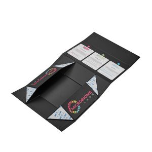 Lightweight Foldable Magnetic Boxes With Lids And Removable Paper Tray