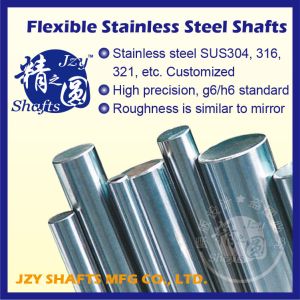 China sus321 stainless steel linear shafts g6 h6 standard high straightness 0.02mm/meter on sale