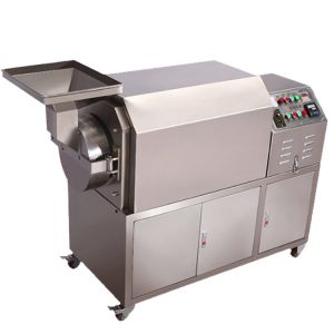 50Kg/Hour Cocoa Bean Nut Roasting Machine Peanut Roaster Machine