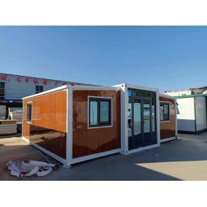 Office Expandable Modular Home 20ft 40ft Prefab Folding Container House