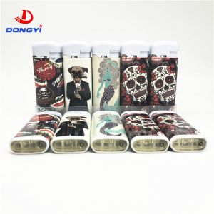 Jet Fame Disposable Plastic Gas Fire Lighter Model NO. DY-F008 Flip 6.8*2.78*1.3
