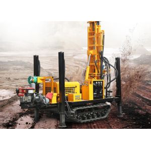 China Small 260m Water Well Drilling Rig Machine Hydraulic Drilling on sale