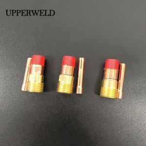 WP 17 18 26 TIG Torch Gas Lens Kit with 18 Pieces Ceramic Cup/Aluminum Nozzle