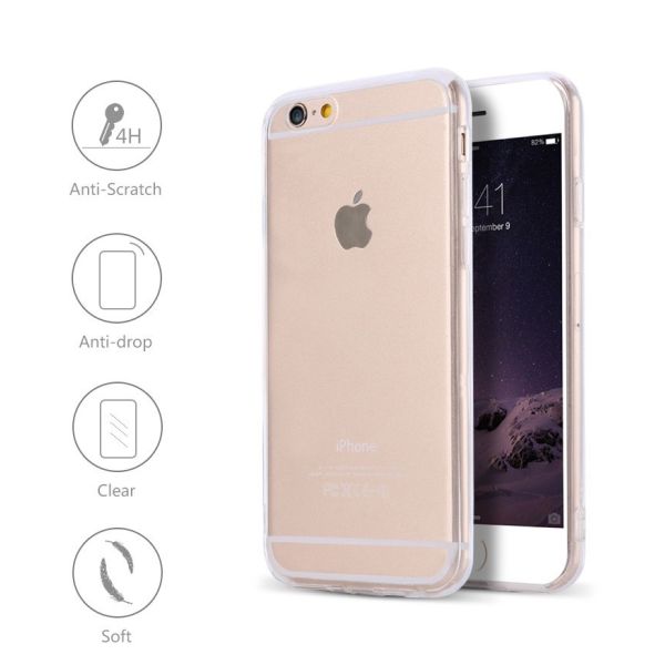 Quality New Products smartphone Accessories Case For Iphone 8 , For Iphone 8 TPU Clear Transparent Phone Case for sale