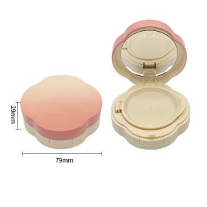 Refillable Empty Cushion Foundation Case with SPF 30 Transparent Reusable