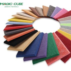 Polyester Fiber Sound Absorbing Panel Lightweight With Modern Design