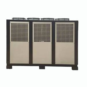 Industrial Finned Air Cooled Screw Chiller Heat Pump With Low Consumption