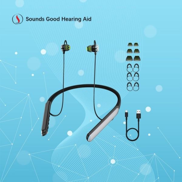 Speech Enhancement Bluetooth Hearing Aid with Volume Control and Bluetooth